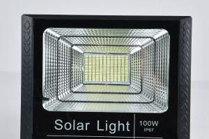 High Power 100W 200W 300W Outdoor IP65 Solar LED Flood Light with Remote Control