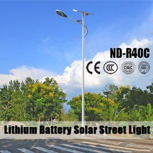 30W LED Outdoor Lights with 80wp Solar Panel and 12V60ah Lithium Battery (ND-R40C)