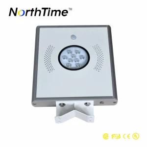 Solar Motion Sensor LED Street Light with Ce RoHS Approved