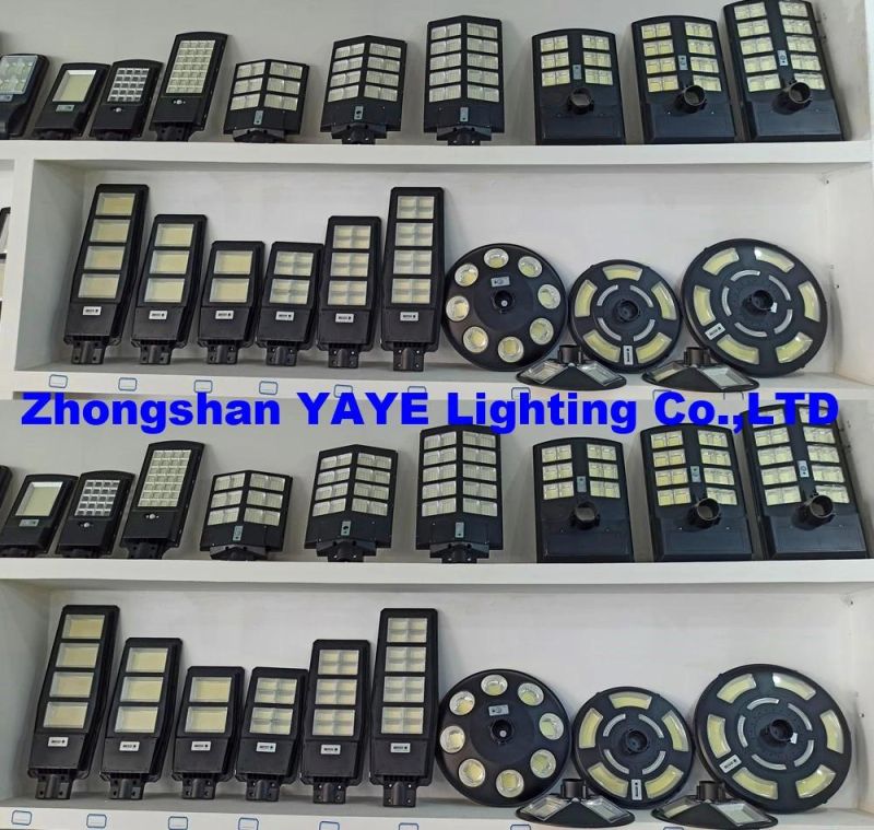 Yaye 2022 Hottest Sell 150watt All in One Solar LED Street Road Wall Garden Light with Remote Controller/Radar Sensor 500PCS Stock Each Watt