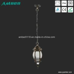 Pumpkin-Shape Pendant Light with Bevelled Glass