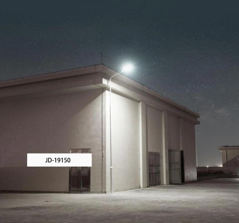 Jd-19150/Jd-19100/Jd-1950 Outdoor DC 12V LED All in One Solar Street Lights for Civil Use