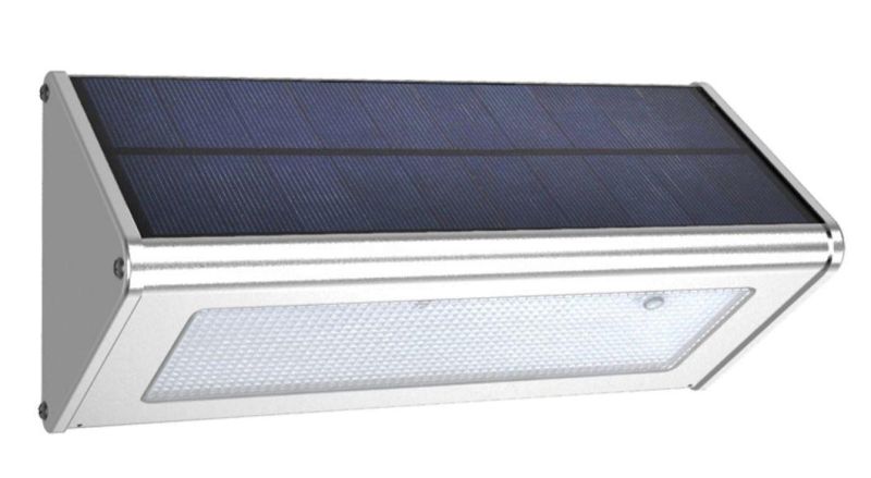 Aluminum Alloy IP65 Outdoor Garden Yard Home Road Solar LED Wall Lights