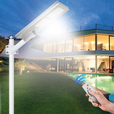 Hot Selling Outdoor IP65 Waterproof 50W 100W 150W 200W All in One Integrated Solar LED Street Light