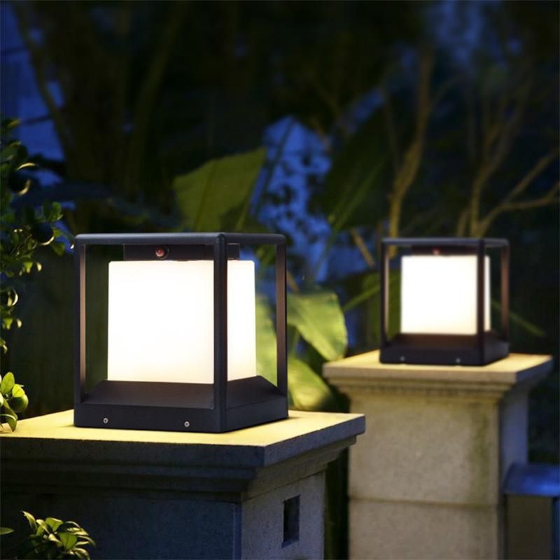 High Quality Solar Outdoor Light Waterproof LED Lighting Solar Pillar Lighting