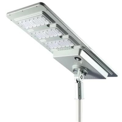 Outdoor IP65 Waterproof Aluminum 80W Integrated All in One LED Solar Street Light