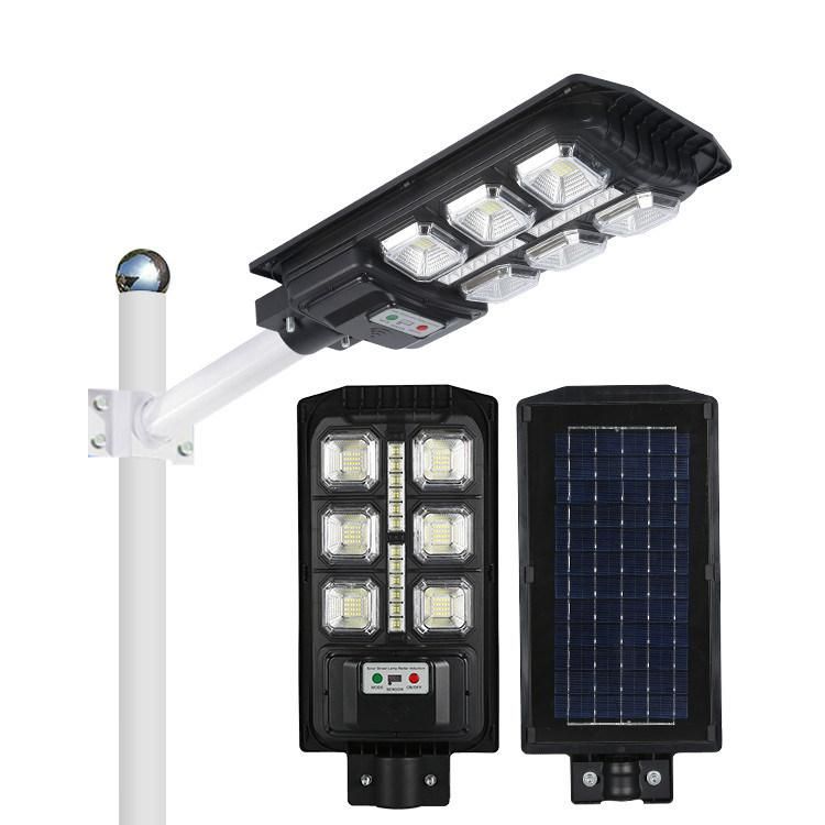 Yaye Hottest Sell All in One 100W Outdoor Using Solar LED Street Road Wall Garden Lamp with 2 Years Warranty/1000PCS Stock/ Remote Controller/Radar Sensor