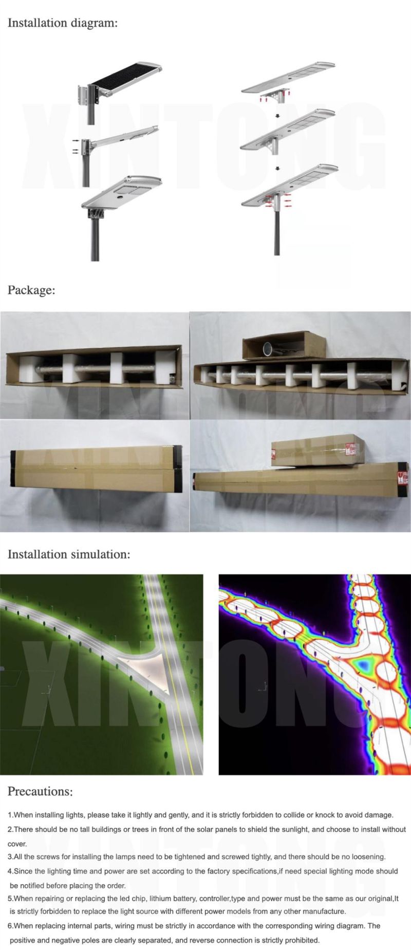 ISO9001 IP67 60watt 80W 120W 150W Waterproof LED Outdoor OEM ODM All in One Integrated Solar Power Garden Road Street Light with Lithium Battery