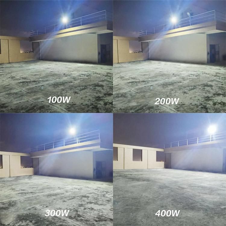 High Lumen Dusk to Dawn Remore Control 400W LED Mj-Xj804 Solar Street Light