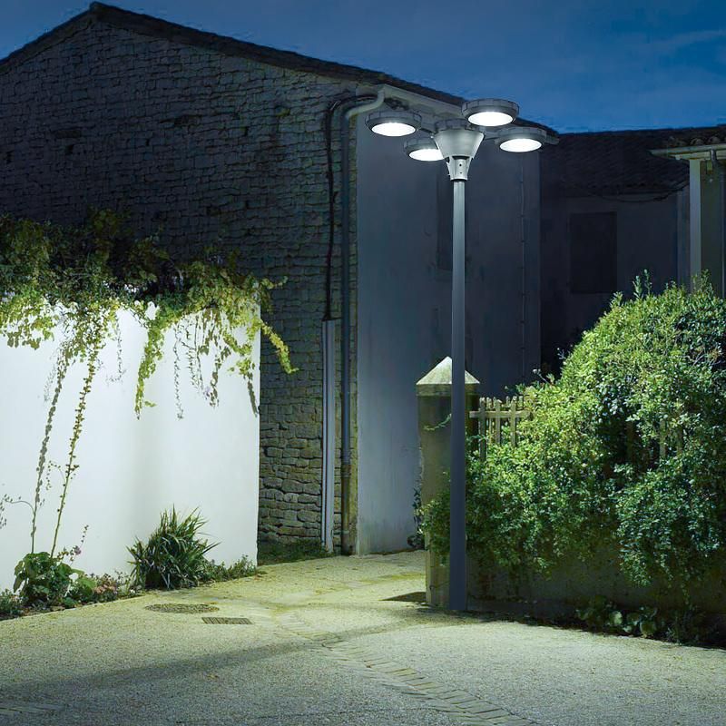 3000K 6000K Waterproof LED Outdoor OEM ODM All in One Integrated Solar Power Garden Road Street Light with Lithium Battery Plaza Park Light for Solar Garden