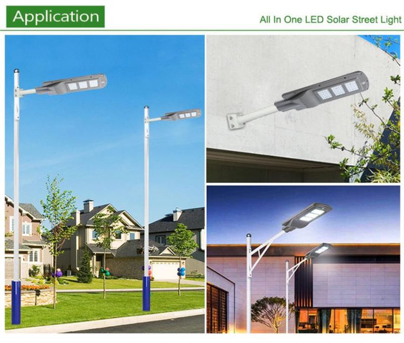 40W Integrated Solar Power LED Street Lamp with CE RoHS