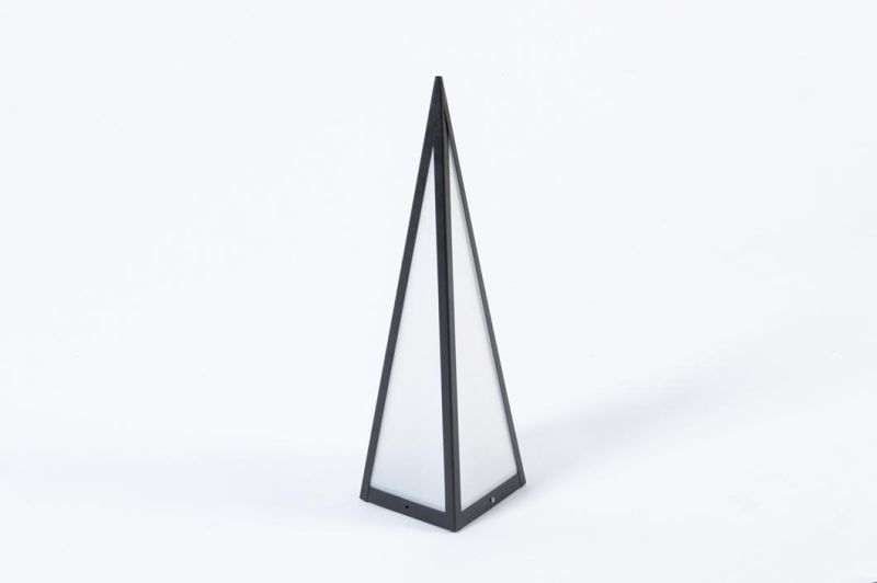 Modern Battery Garden Pyramid Light with Remote Control