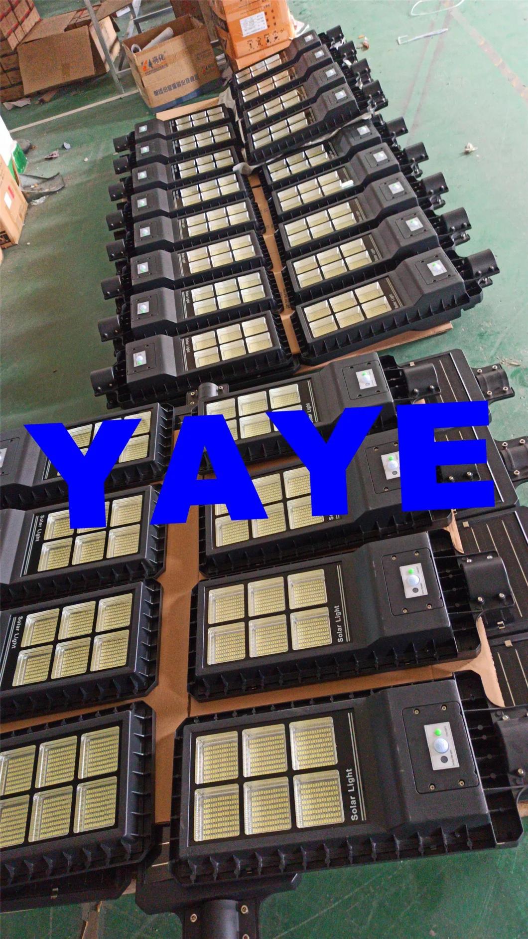 Yaye 2021 Hot Sell 300 Watts All in One Solar LED Garden Lamp / 200 Watts Solar LED Road Lamp with Remote Controller