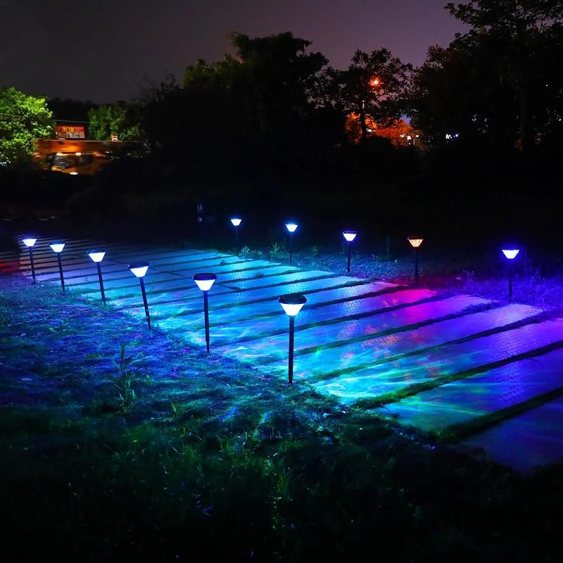 RGB European Park Decor Solar Energy Bollard LED Solar Outdoor Garden Light LED Solar Light