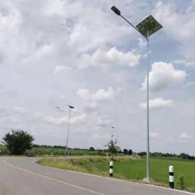 6m Single Arm 50W Spilt Solar Street Light with 3 Years Warranty