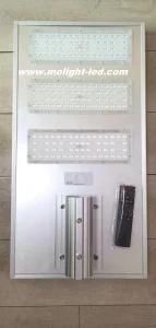 Luminaria LED Solar 150W Aio Lampara Solar Integrado Alumbrado Publico All in One Blanco 6500K Solar Lamp 150watt