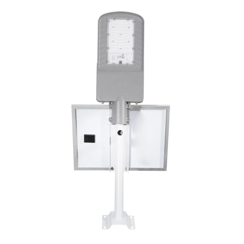 All in 2 LED Solar Street/ Flood Light with 180lm/W LED Lumen Efficiency