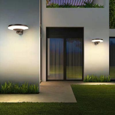 Garden Install 5W 3.7V 500lm Waterproof Outdoor Solar Power Wall Light