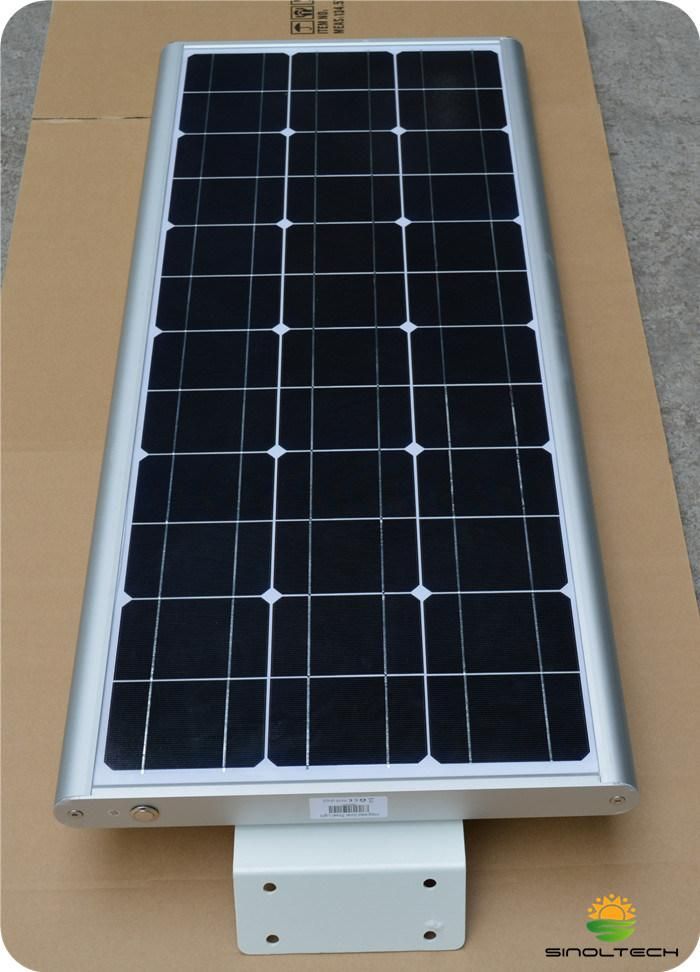 APP Control 50W LED Integrated Solar Parking Lot Lighting (SNSTY-250)