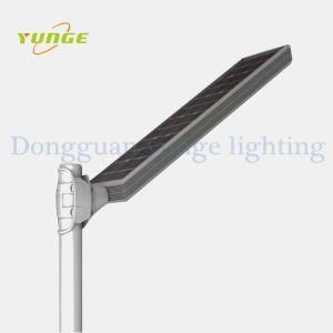 25W Solar Panel, 10W LED Integrated Solar Outdoor Parking Lighting Square Solar Lights