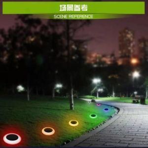 Solar Powered Indoor Outdoor Stake Color Changeable Nice Design Decoration Lamp for Garden Courtyard Square Lawn Walkway Pathway Landscape