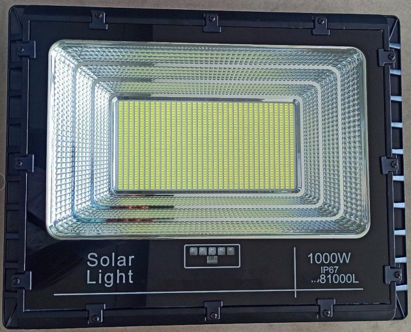 Yaye 2021 Hottest Sell 800W/1000W Outdoor Using Waterproof IP65 Solar LED Flood Light/Solar Floodlight/ Solar Garden Lights with 500PCS Stock Each Watt