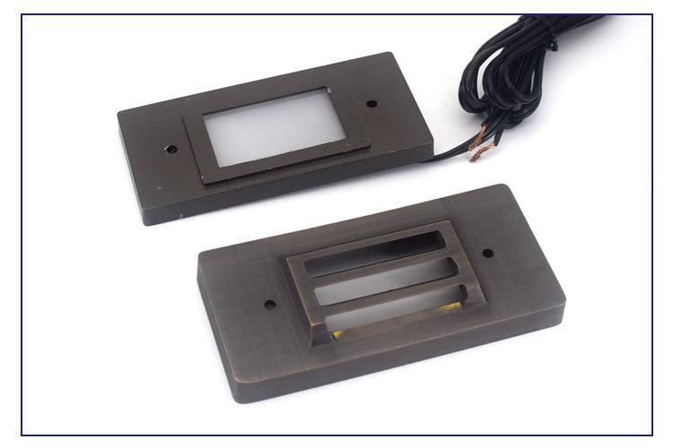 Low Voltage Bronze Finished Deck Light/ Step Light for Landscape Lighting