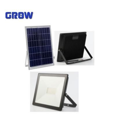 Distributor of Slim LED Solar Floodlight 30W IP65 for Outdoor Street Lighting