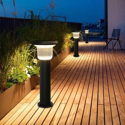 Popular Lawn Landscape Park Outdoor Lighting LED Luminaire Solar Powered Gaeden Lamps