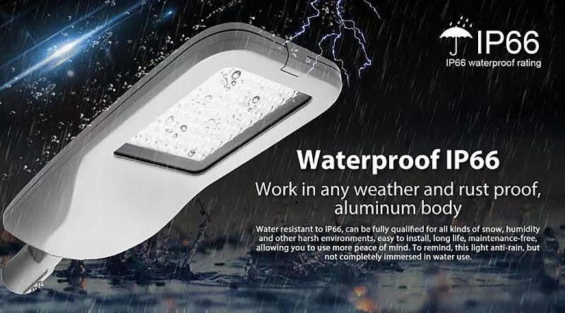 Factory Price Outdoor IP65 IP66 Waterproof 100W 5050 LED Chips High Brightness Solar Street Light