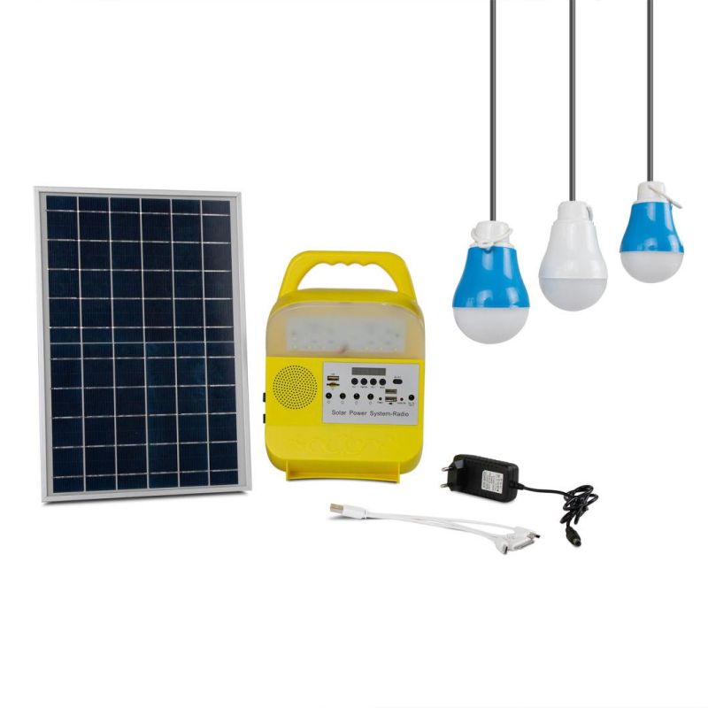 Solar Power Generation/Solar Emergency Light /Radio Bluetooth Solar System