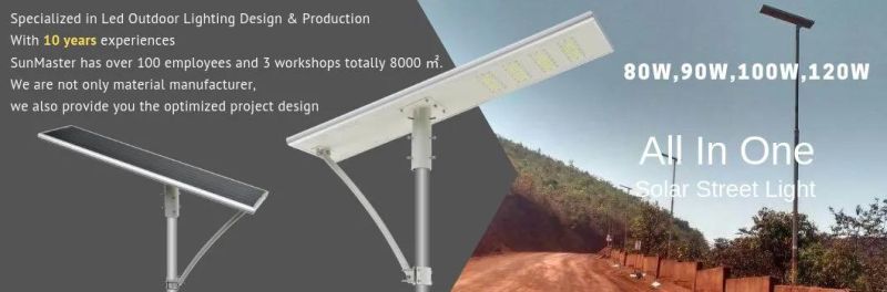 90W 50W LED Street Light Solar