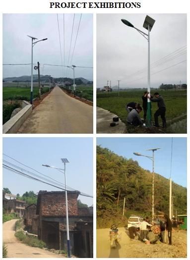 Solar Powered Street Flood Light for Rural Roadway Lighting