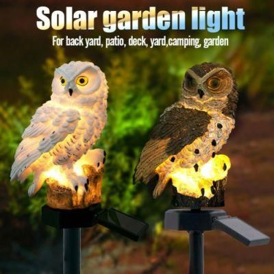 Owl Solar Light with Solar LED Panel
