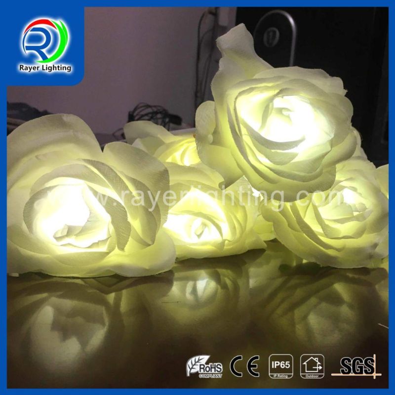 Customized LED Rose Flower Lights for Bulk Purchasing
