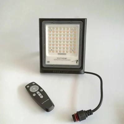 Rd Warm Solar Flood Light with IP66 Waterproof