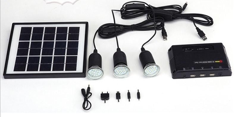 Solar Mobile Light System (4W waterproof, mobile light and mobile powerbank)