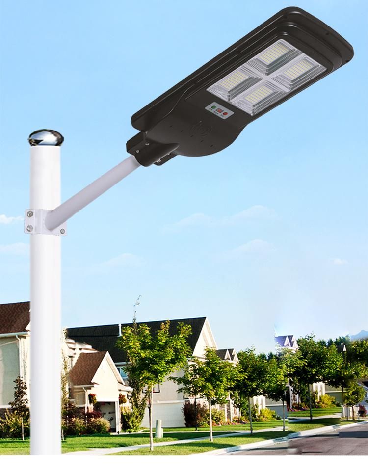 120W Solar Integrated Street Lights Cheap But Good Brightness