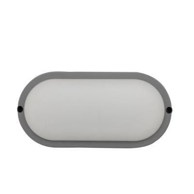 Classic Energy-Saving Moisture-Proof Lamps Oval Grey 12W with High Quality LED Light