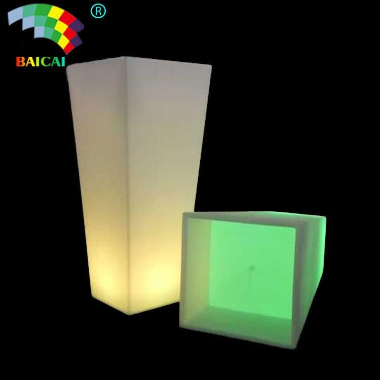 LED Large Planter Pots 138cm with Light Color Change