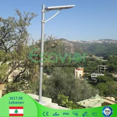 Esavior 60W 8400lm All in One Solar LED Street Light with Motion Series Yard Garden Street Parking