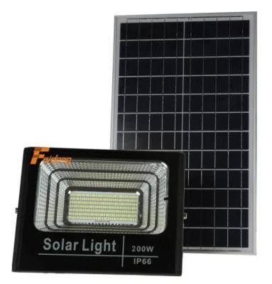 Durable All In Two Integrated Solar 300 Watt with Remote Garden LED Flood Light