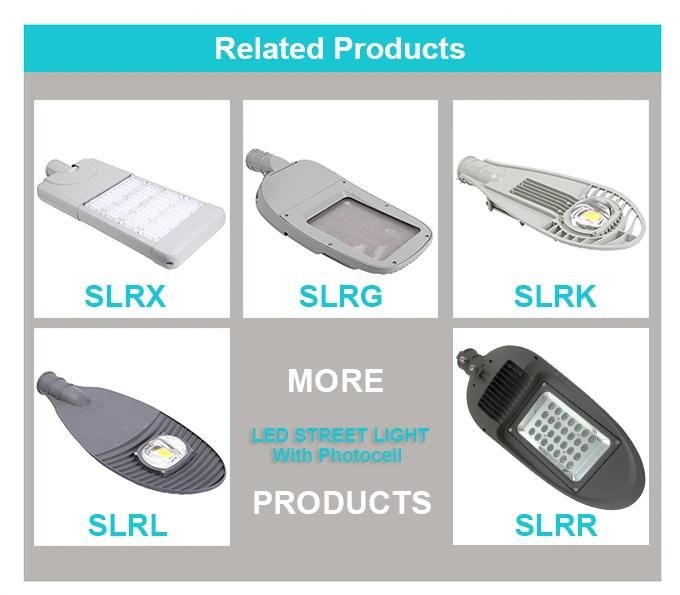 Epistar 60W LED Street Light Roadway Light with Photocell (SLRX12 60W-1)