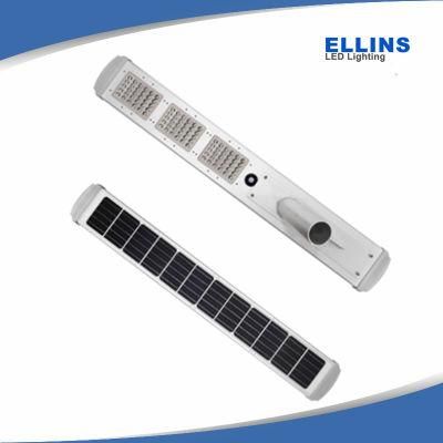 90W Outdoor All-in-One Solar LED Street Garden Light with Lithium Battery