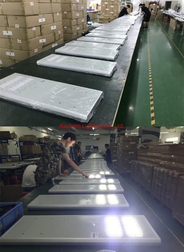 Low Price All in One Aluminum LED Solar Street Lamp with Lithium Iron Phosphate Battery Solar Powered Wall Lamp