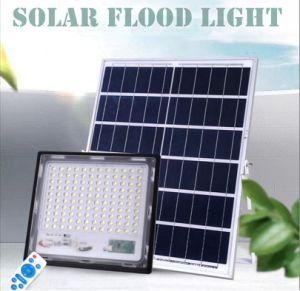 60/100/180/200W Rechargeable Solar LED Flood Light