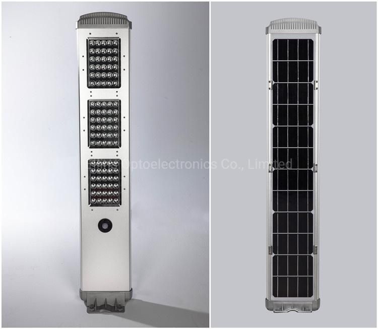 80W 90W Integrated Solar Motion Sensor LED Light with Solar Panel