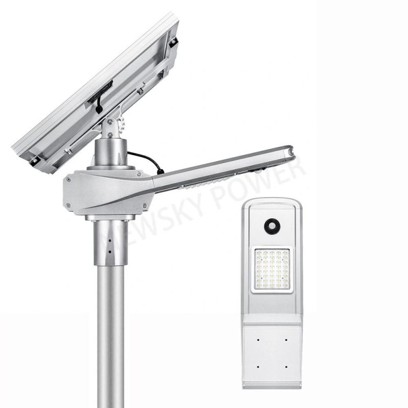 Die-Casting Aluminum 30W Motion Sensor LED Solar Outdoor Street Lights