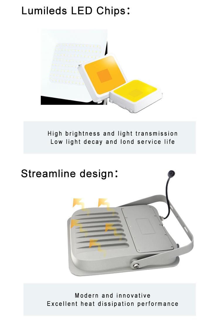 High Quality Motion Sensor Portable Remote Control IP68 Low Price Golden Supplier 30W 50W 100W 200W Solar Flood Light