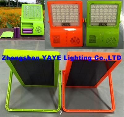 Yaye 2021 New Design 25W Mini Solar LED Bluetooth Light / Solar LED Night Light with White/Green/Orange Lamp Body for Your Selecting